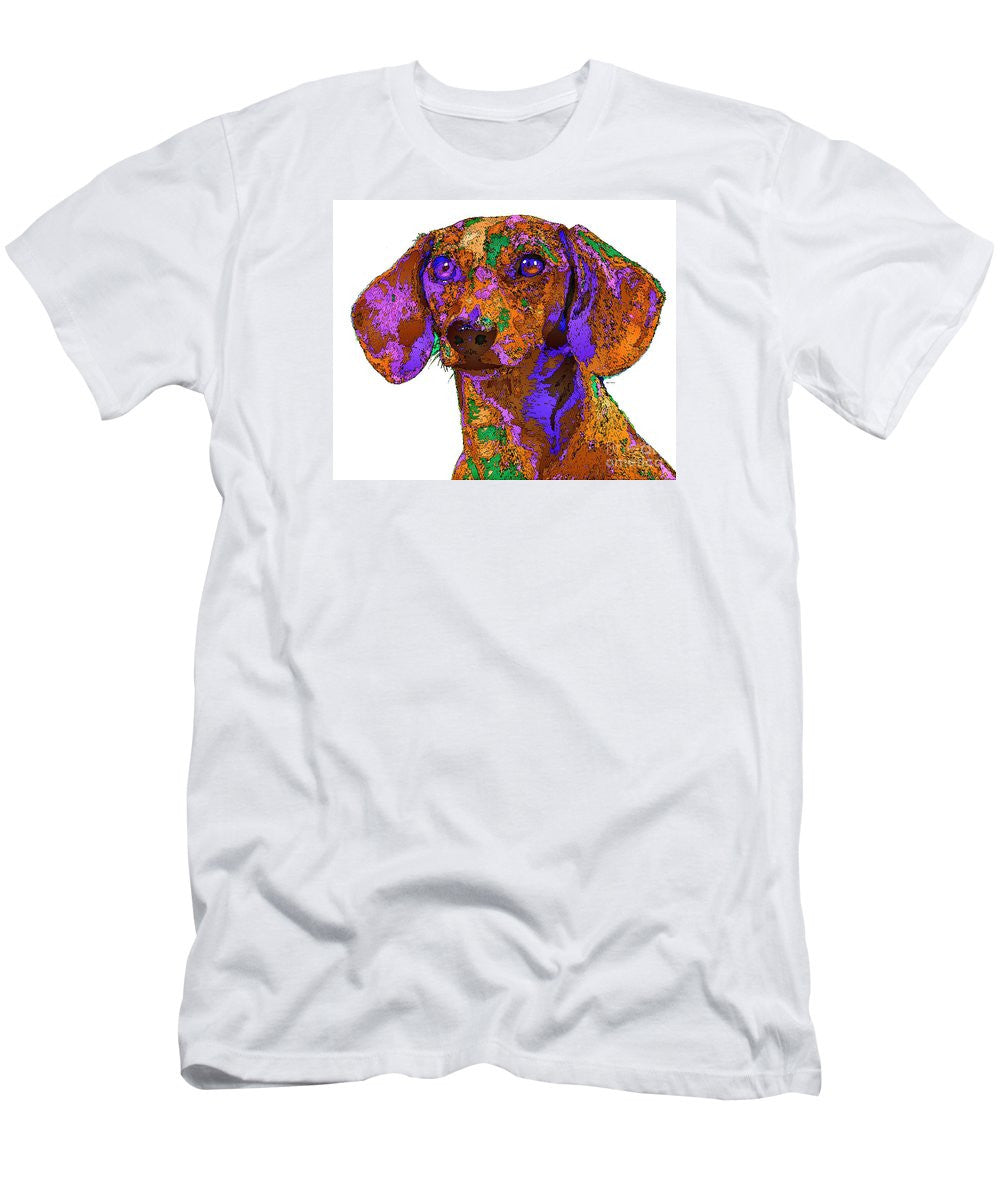 Men's T-Shirt (Slim Fit) - Chloe. Pet Series