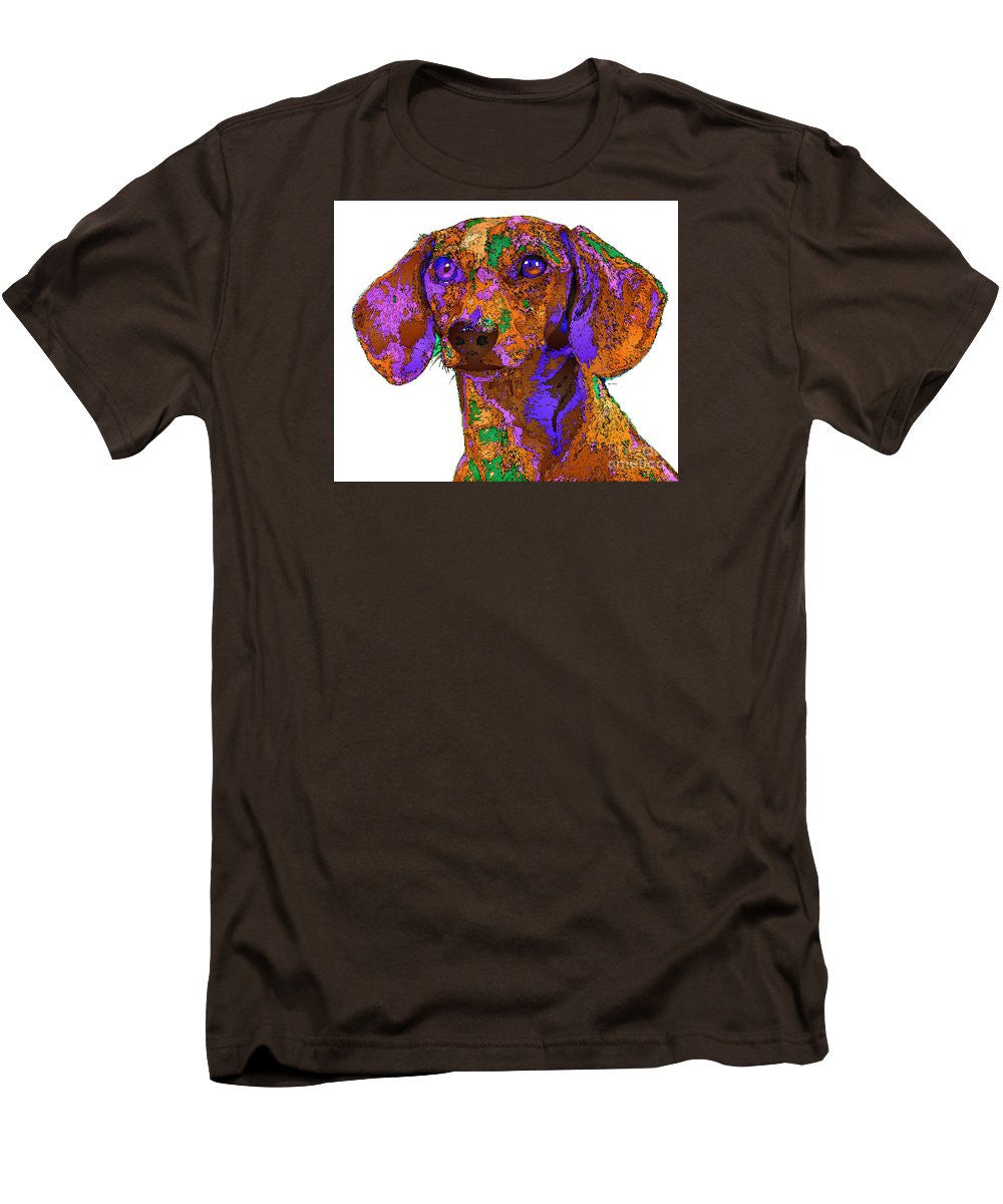 Men's T-Shirt (Slim Fit) - Chloe. Pet Series