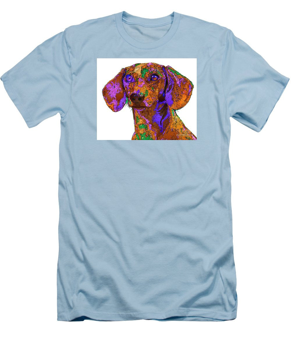 Men's T-Shirt (Slim Fit) - Chloe. Pet Series