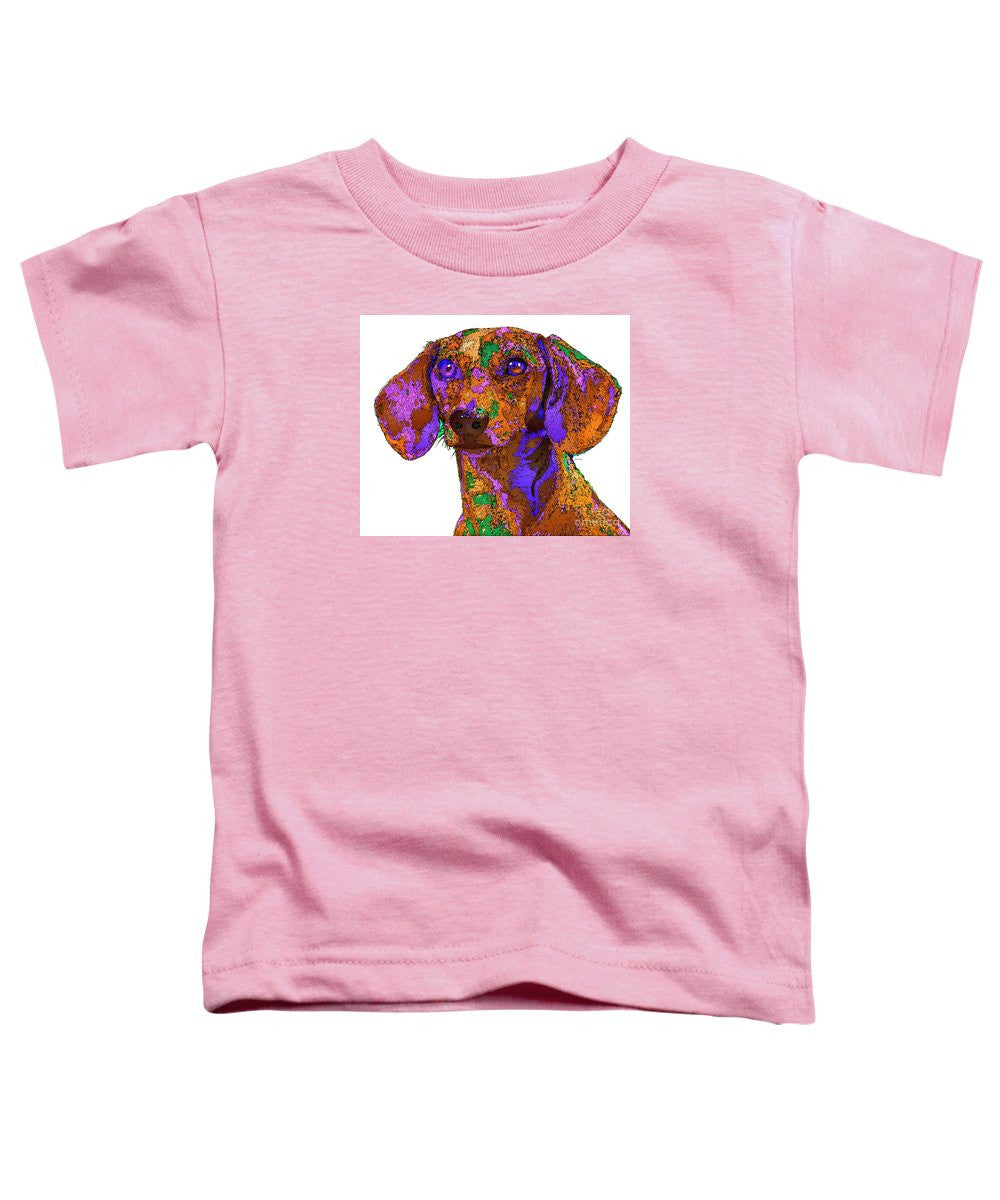 T-shirt pour tout-petits - Chloé. Série Pet