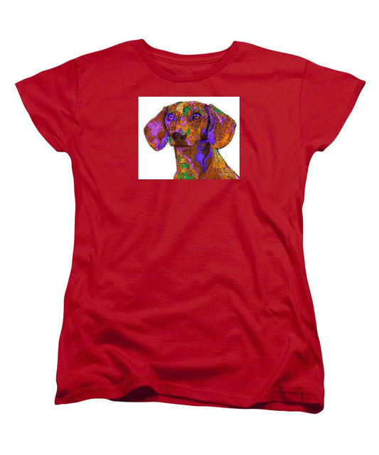 Women's T-Shirt (Standard Cut) - Chloe. Pet Series