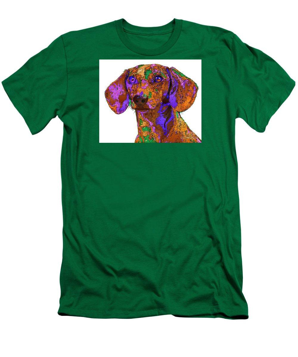 Men's T-Shirt (Slim Fit) - Chloe. Pet Series