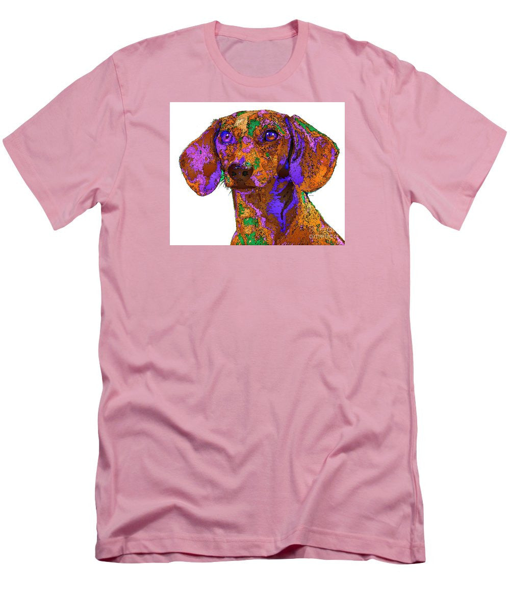 Men's T-Shirt (Slim Fit) - Chloe. Pet Series