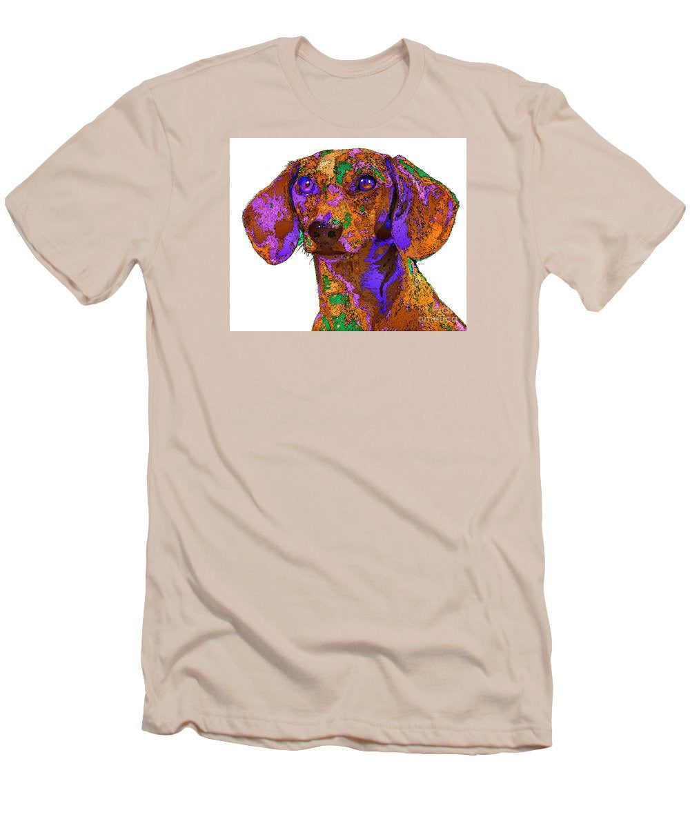 Men's T-Shirt (Slim Fit) - Chloe. Pet Series