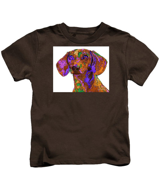 T-shirt pour enfant - Chloé. Série Pet