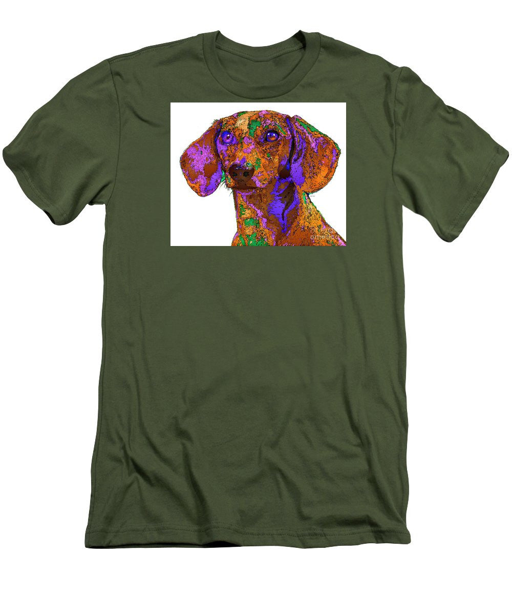 Men's T-Shirt (Slim Fit) - Chloe. Pet Series