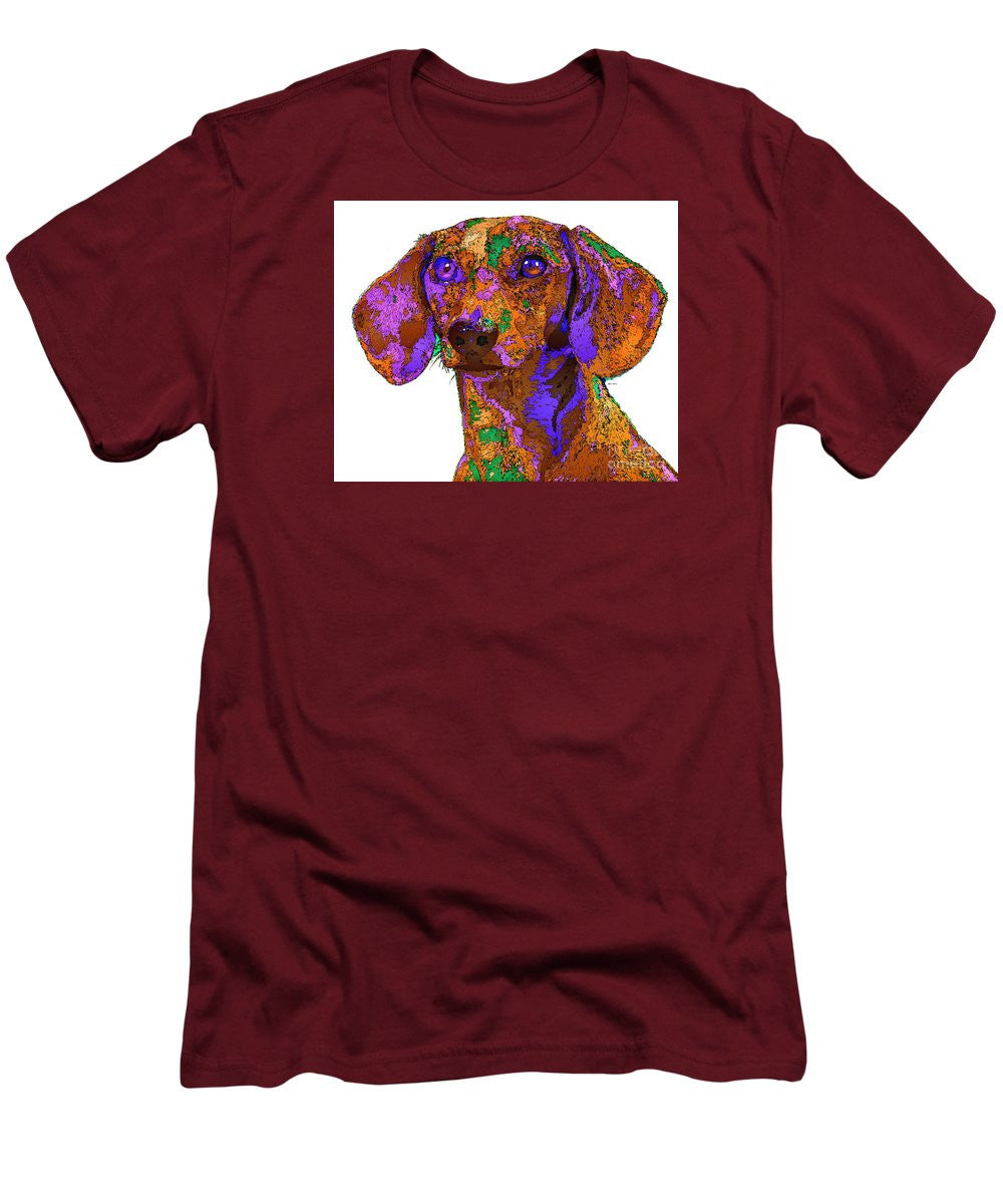 Men's T-Shirt (Slim Fit) - Chloe. Pet Series