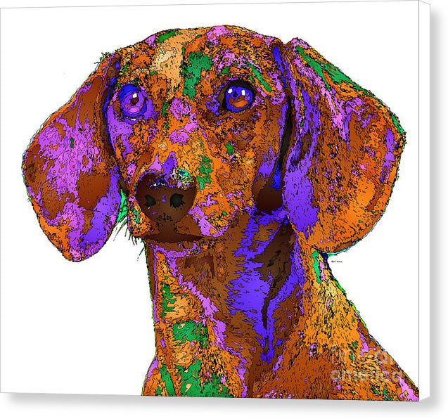 Canvas Print - Chloe. Pet Series