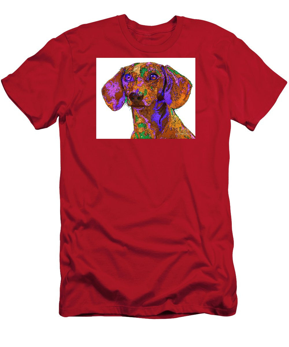 Men's T-Shirt (Slim Fit) - Chloe. Pet Series