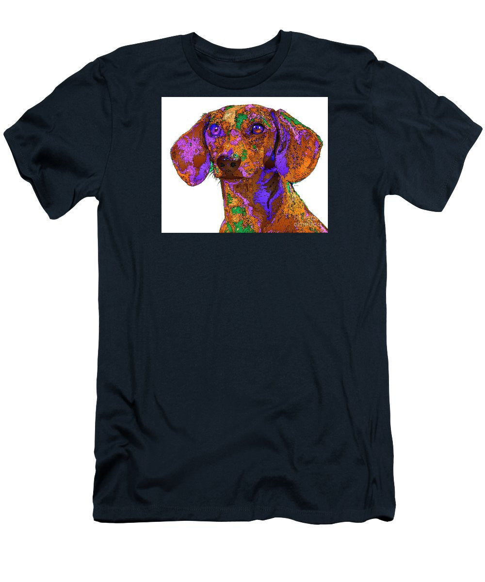 Men's T-Shirt (Slim Fit) - Chloe. Pet Series