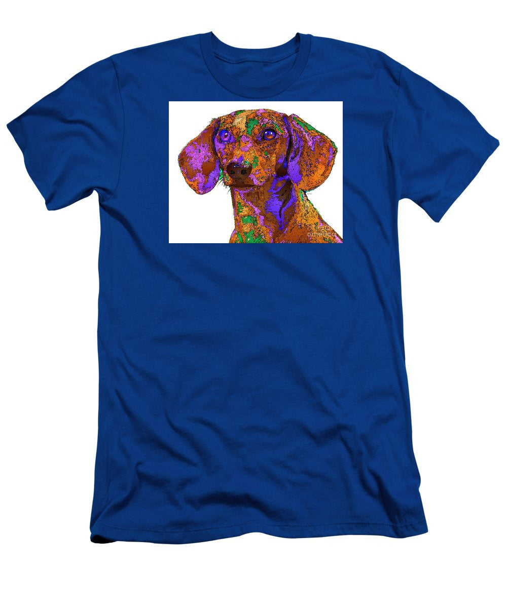 Men's T-Shirt (Slim Fit) - Chloe. Pet Series