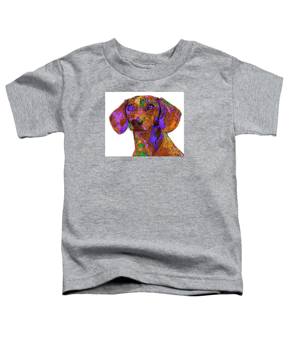 T-shirt pour tout-petits - Chloé. Série Pet