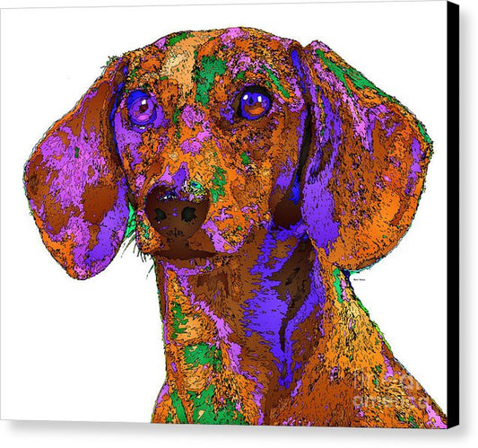 Canvas Print - Chloe. Pet Series