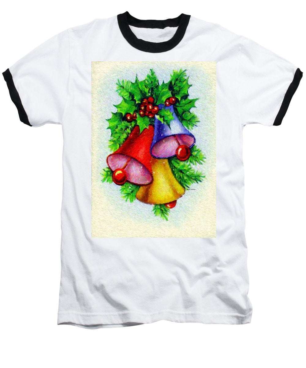 Baseball T-Shirt - Christmas Bells