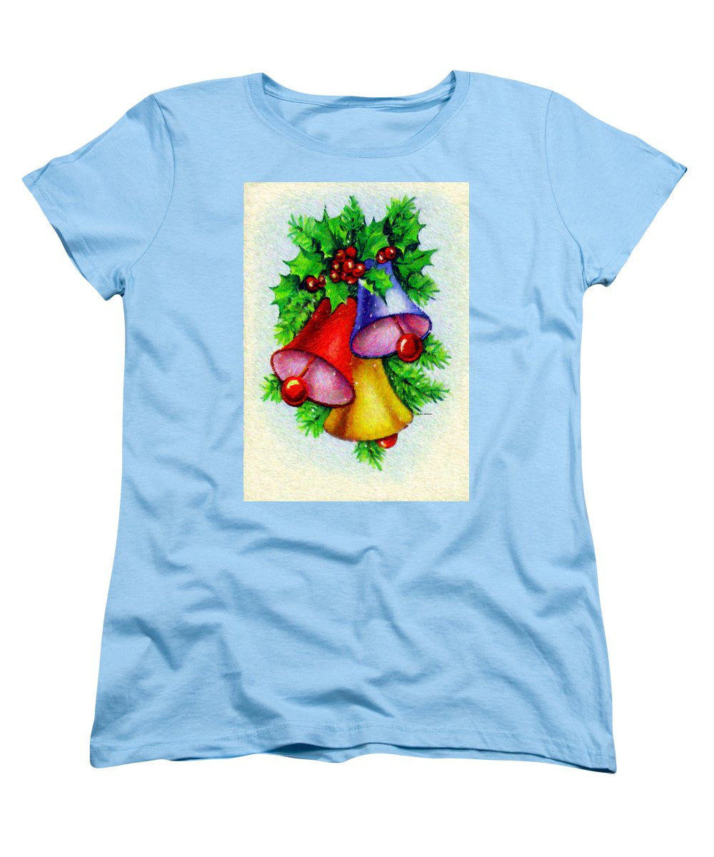 Women's T-Shirt (Standard Cut) - Christmas Bells