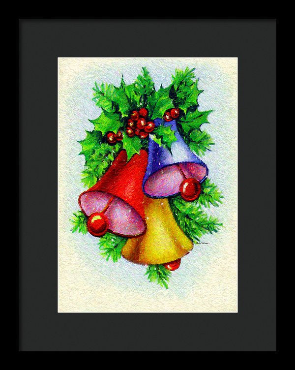 Framed Print - Christmas Bells