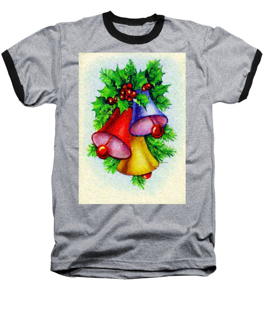 Baseball T-Shirt - Christmas Bells