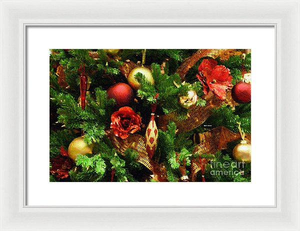 Framed Print - Christmas Garland