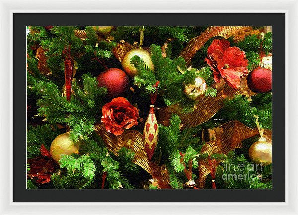 Framed Print - Christmas Garland