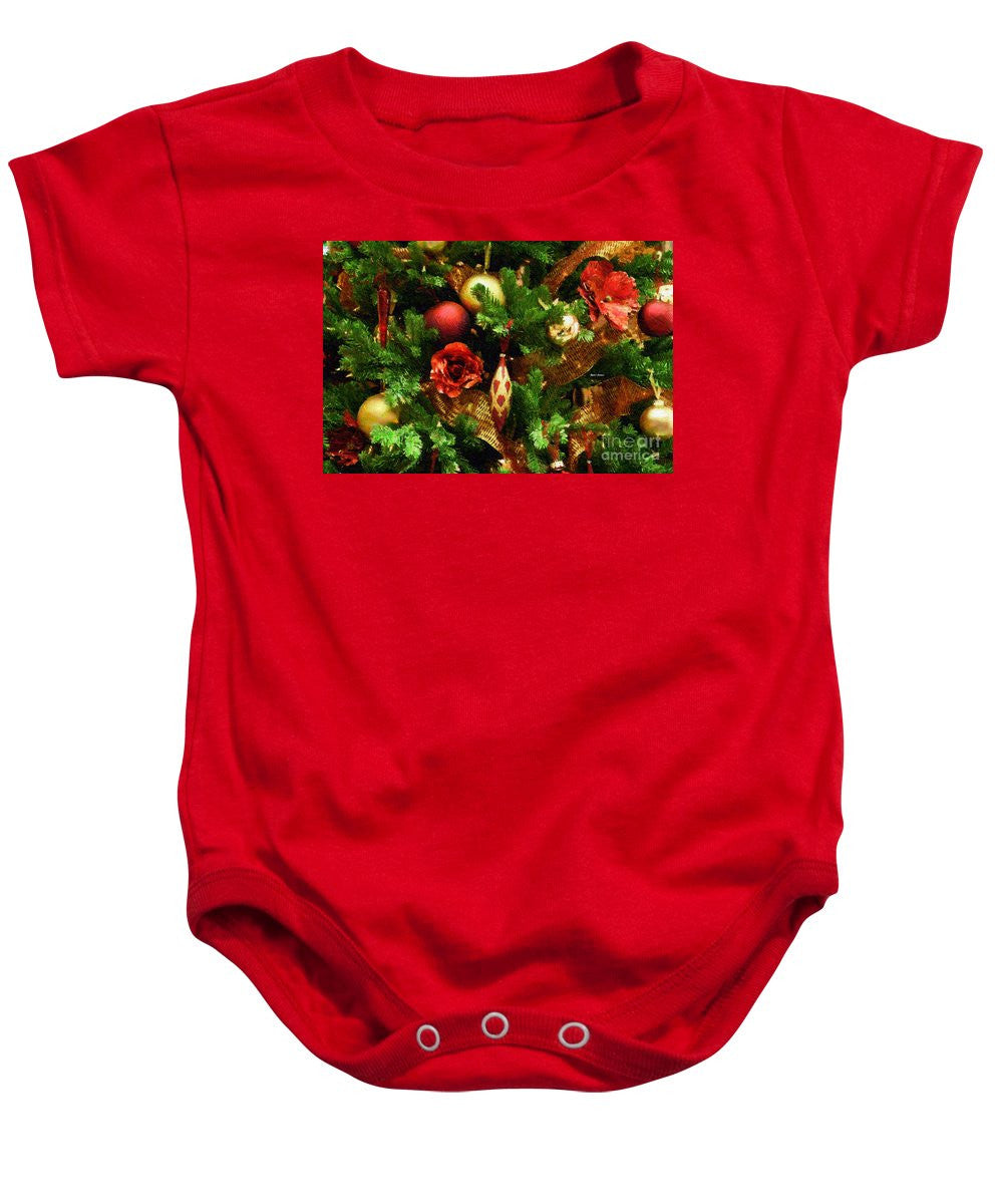 Baby Onesie - Christmas Garland