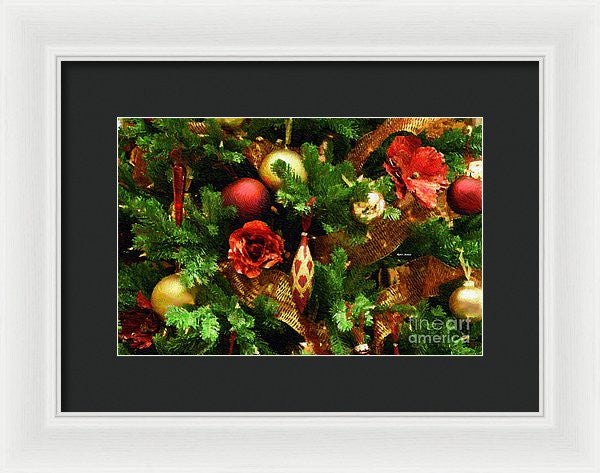 Framed Print - Christmas Garland