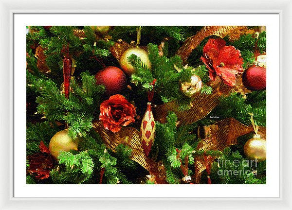 Framed Print - Christmas Garland