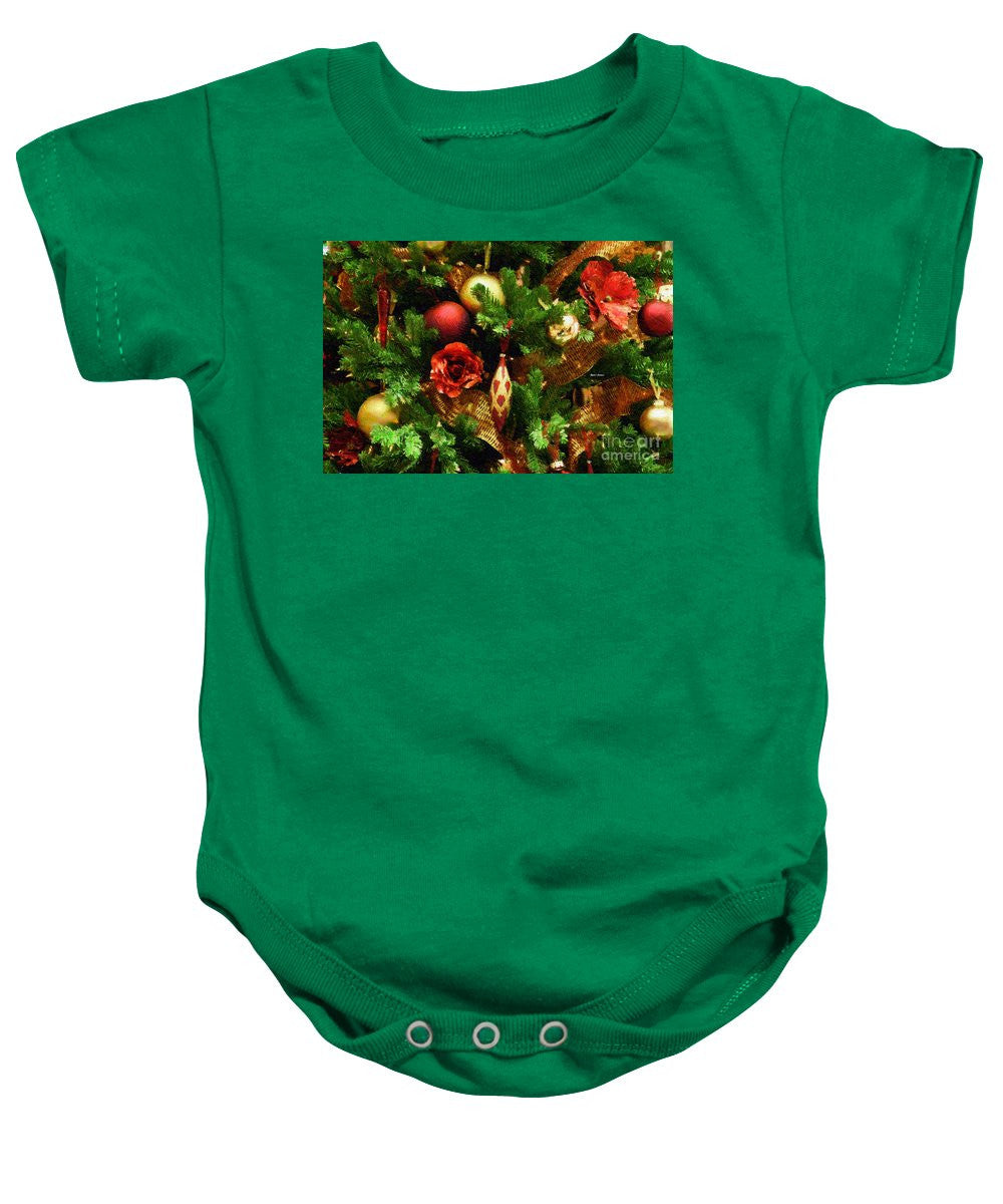 Baby Onesie - Christmas Garland