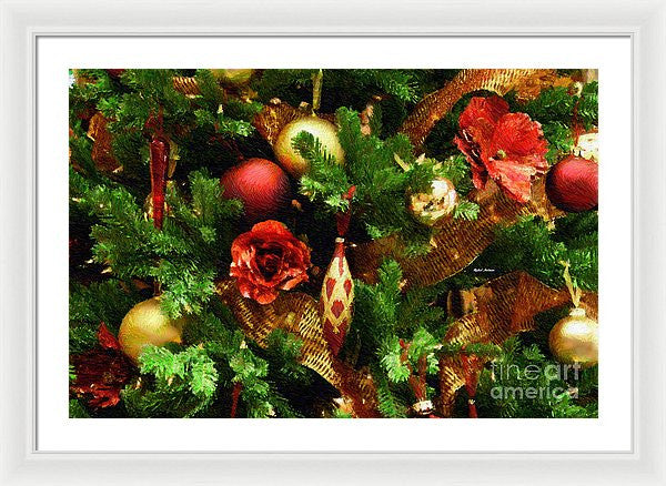 Framed Print - Christmas Garland