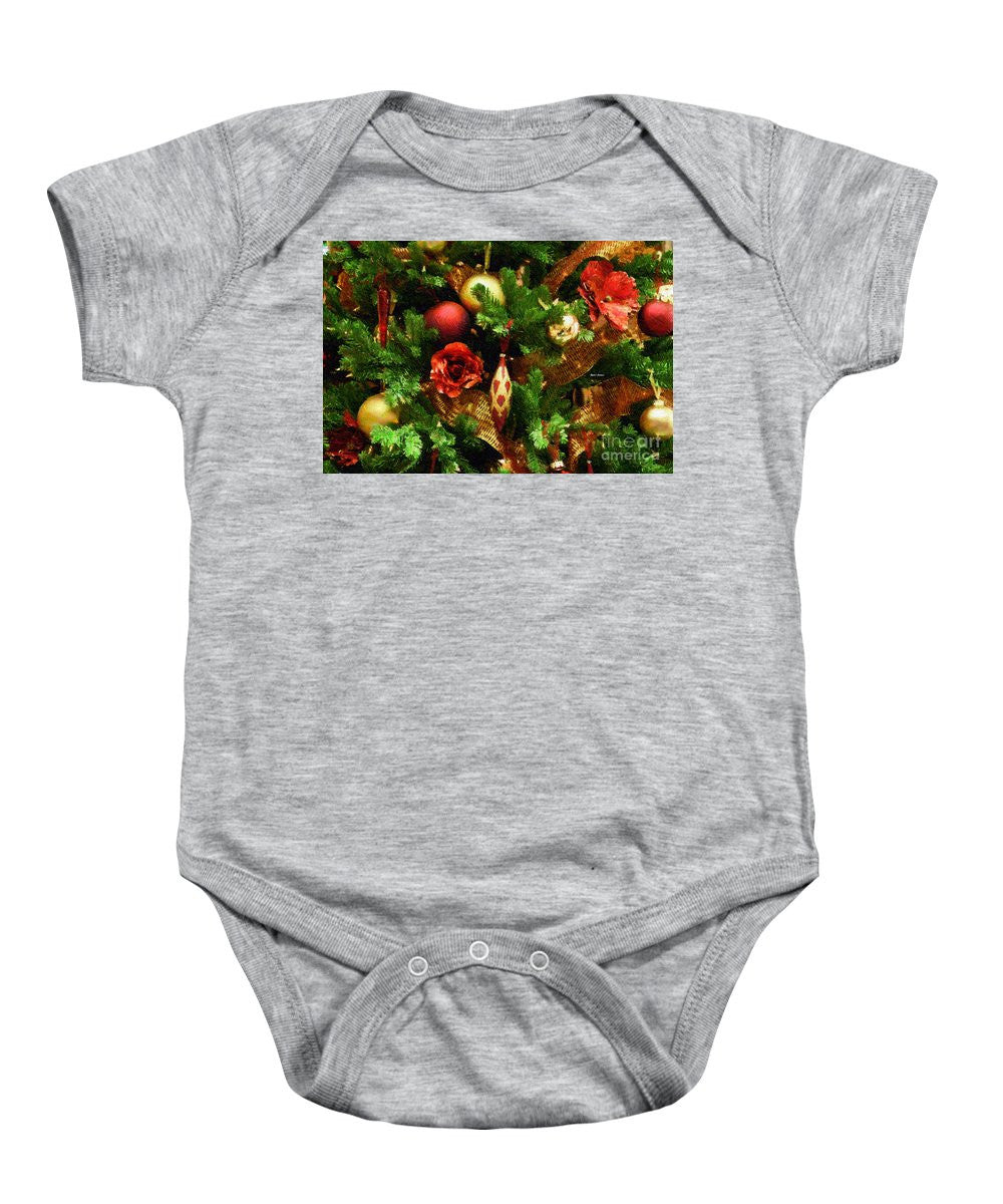 Baby Onesie - Christmas Garland