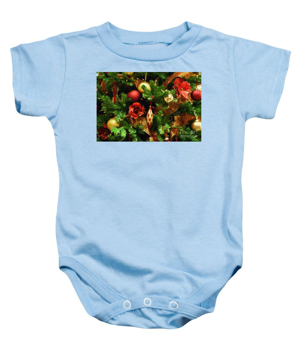 Baby Onesie - Christmas Garland