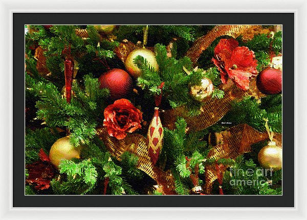 Framed Print - Christmas Garland