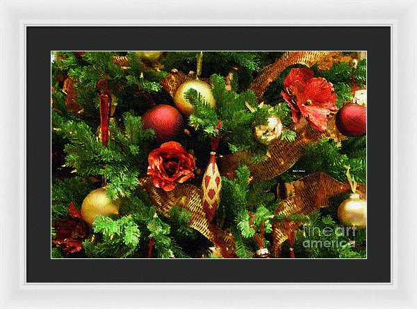 Framed Print - Christmas Garland