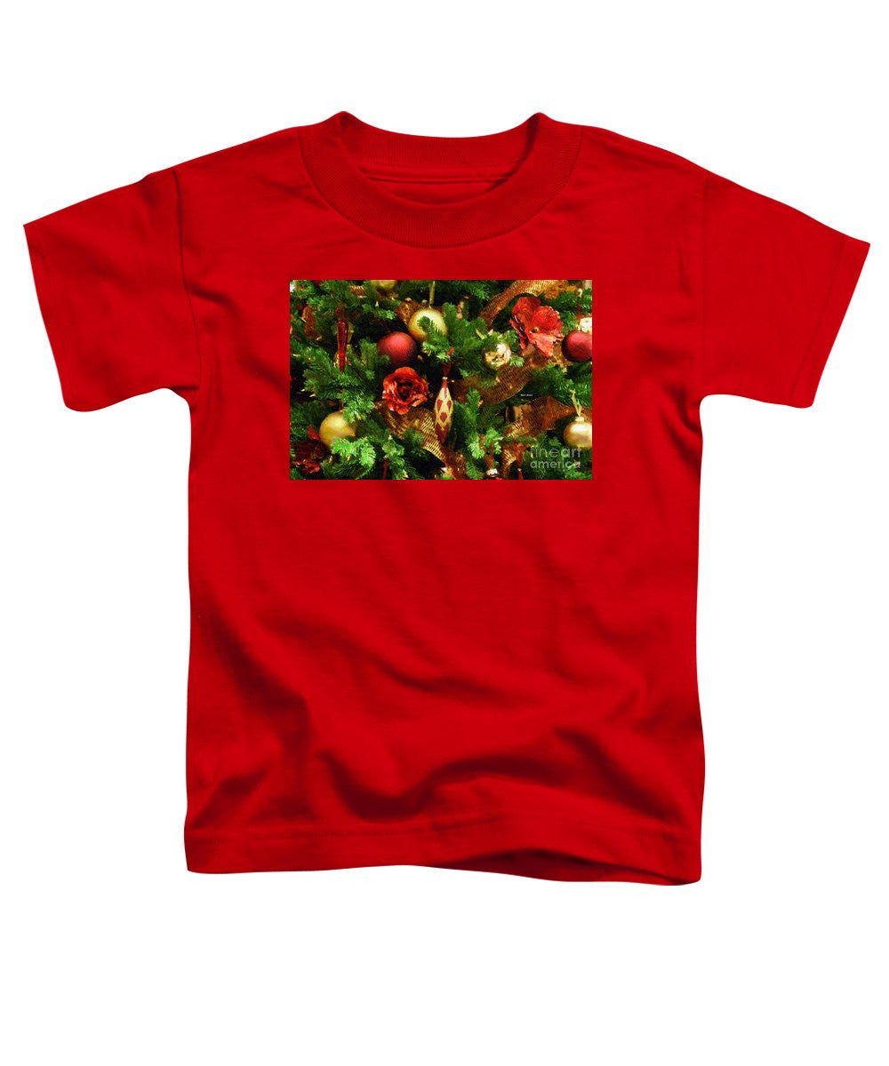 Toddler T-Shirt - Christmas Garland