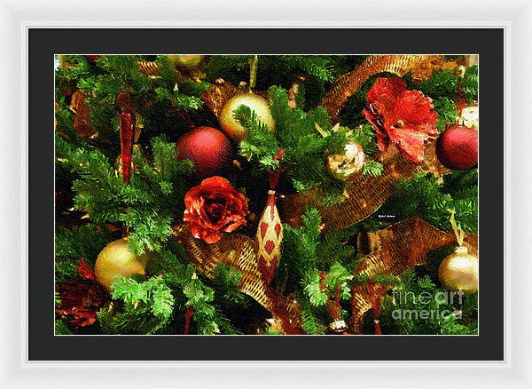 Framed Print - Christmas Garland