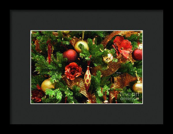 Framed Print - Christmas Garland