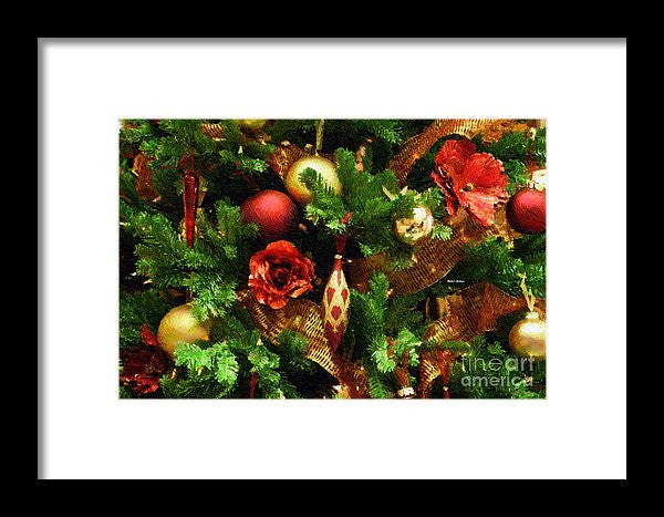 Framed Print - Christmas Garland