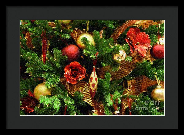 Framed Print - Christmas Garland