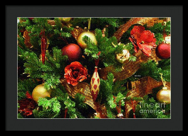 Framed Print - Christmas Garland