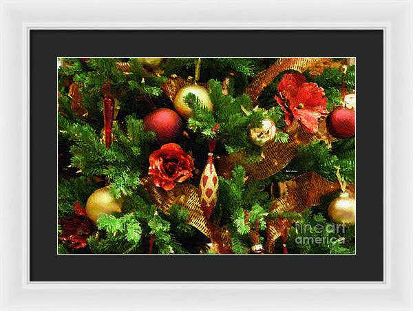 Framed Print - Christmas Garland