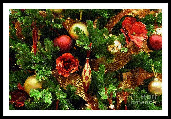 Framed Print - Christmas Garland