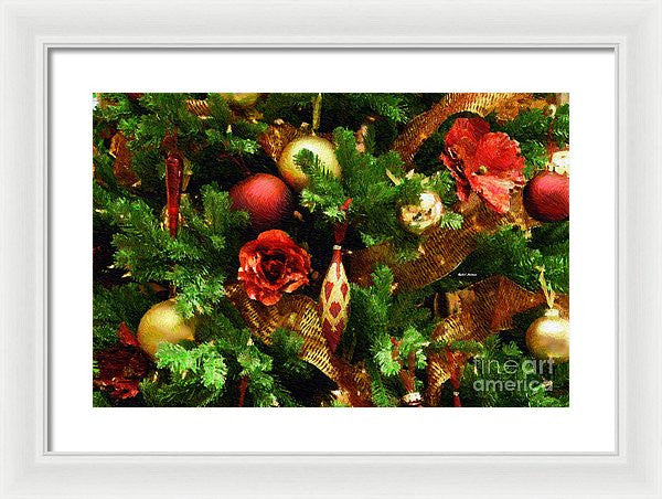 Framed Print - Christmas Garland