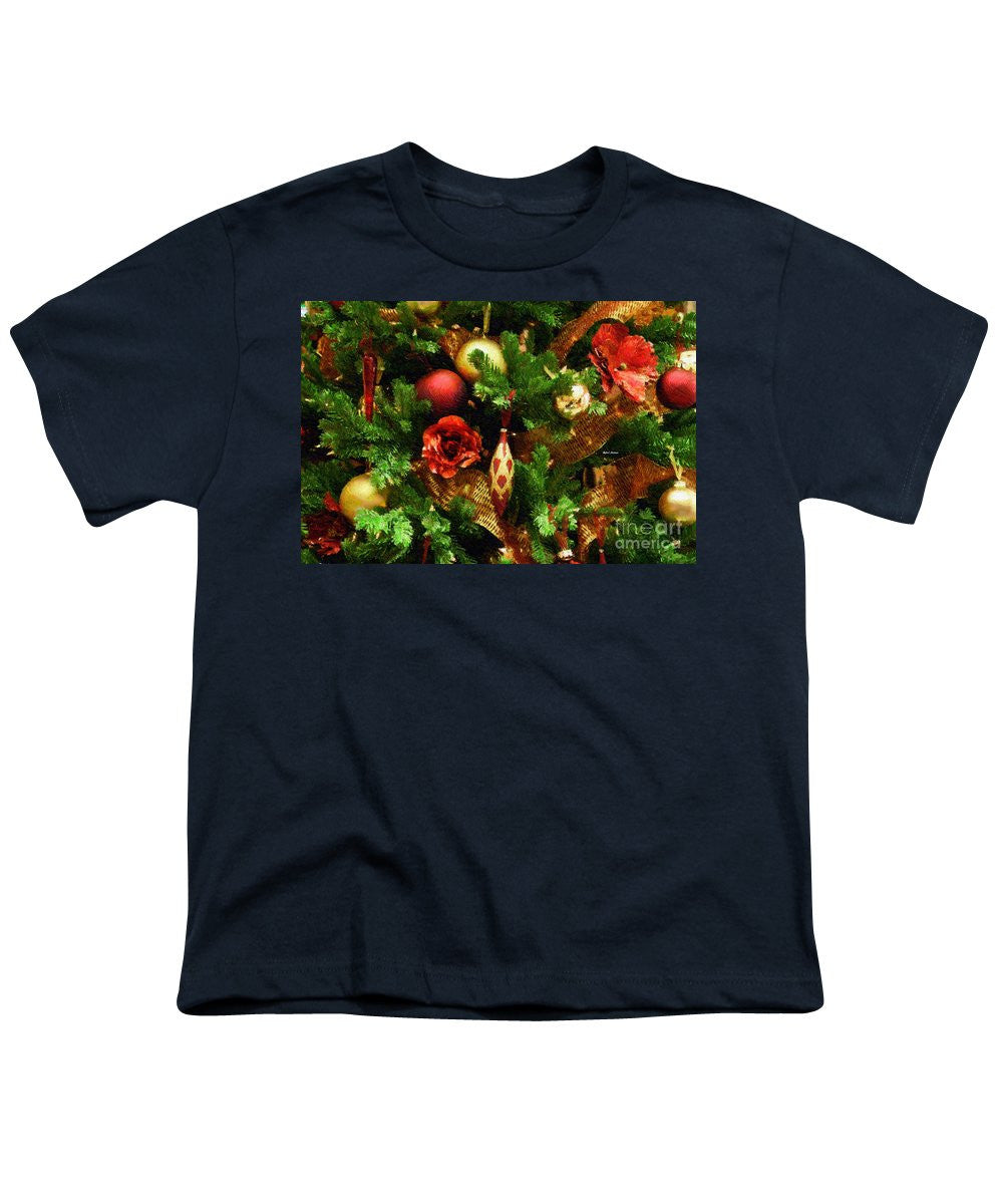 Youth T-Shirt - Christmas Garland