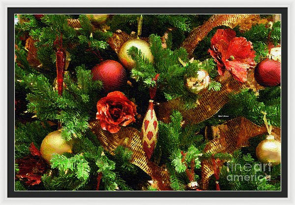 Framed Print - Christmas Garland