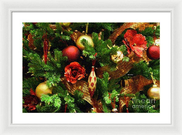 Framed Print - Christmas Garland