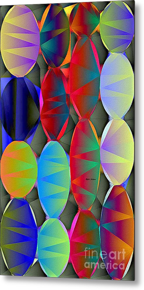 Christmas Lights - Metal Print