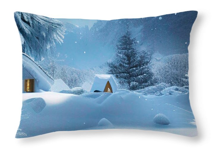 Christmas Magic is in the Air - Throw Pillow
