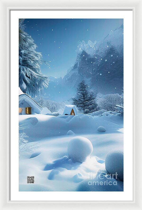 Christmas Magic is in the Air - Framed Print