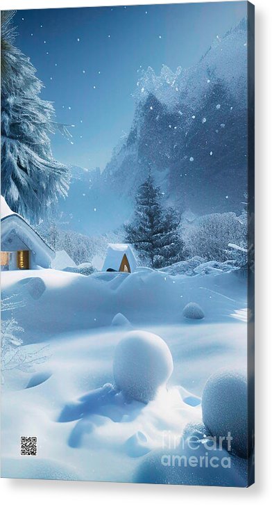 Christmas Magic is in the Air - Acrylic Print
