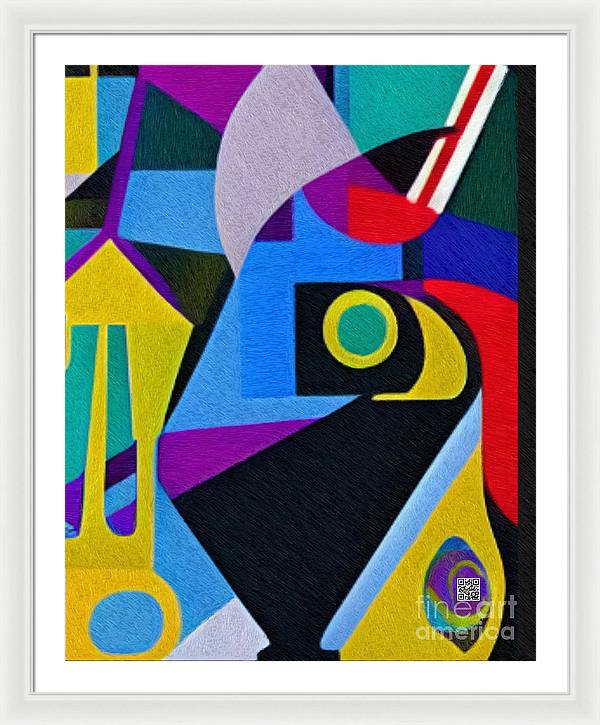 Chromatic Mosaic - Framed Print