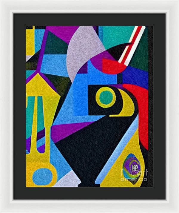 Chromatic Mosaic - Framed Print